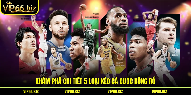 Khám phá chi tiết 5 loại kèo cá cược bóng rổ